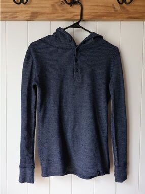 Duckworth Wool Women’s Polaris Hooded Henley Size XS